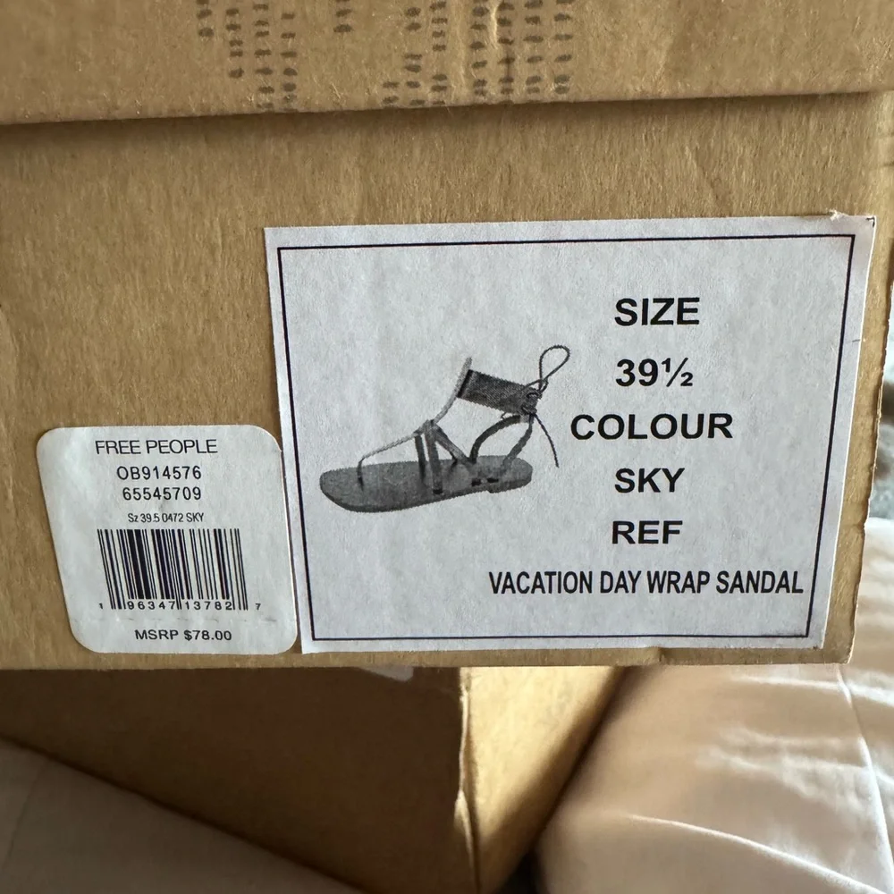 NWT - Free People Vacation Day Sandals‎